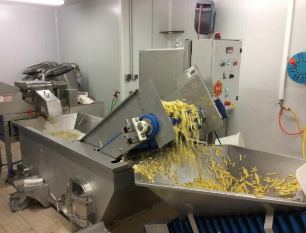 hydrocooling bac de trempage salade carotte pomme de terre frites
