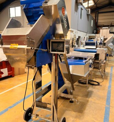 Peseuse ensacheuse 2 vitesses ou 2 tapis châtaigne