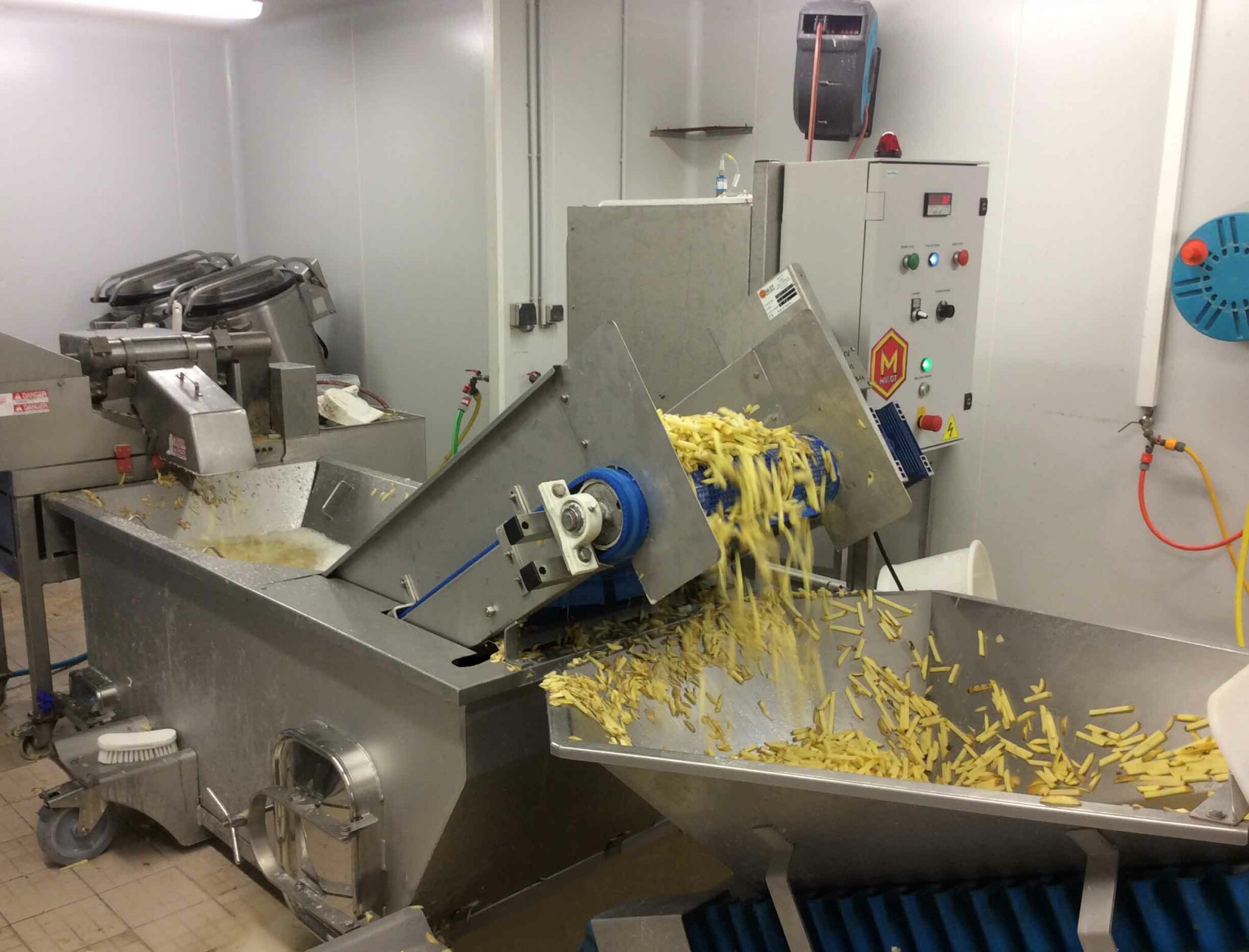 hydrocooling bac de trempage salade carotte pomme de terre frites